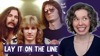 I'm addicted. Watching Triumph again! "Lay It on the Line" Reaction and Vocal Analysis
