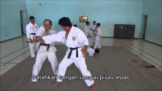 Greep Beladiri Pisau - Porbikawa Karate-do