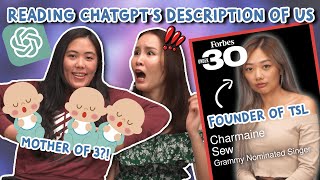 Reacting To AI’s Description About Us (ChatGPT)