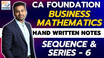 Geometric Progression (GP) Exercise 6B | Sequence & Series - 6 | CA Foundation QA | CA Parag Gupta