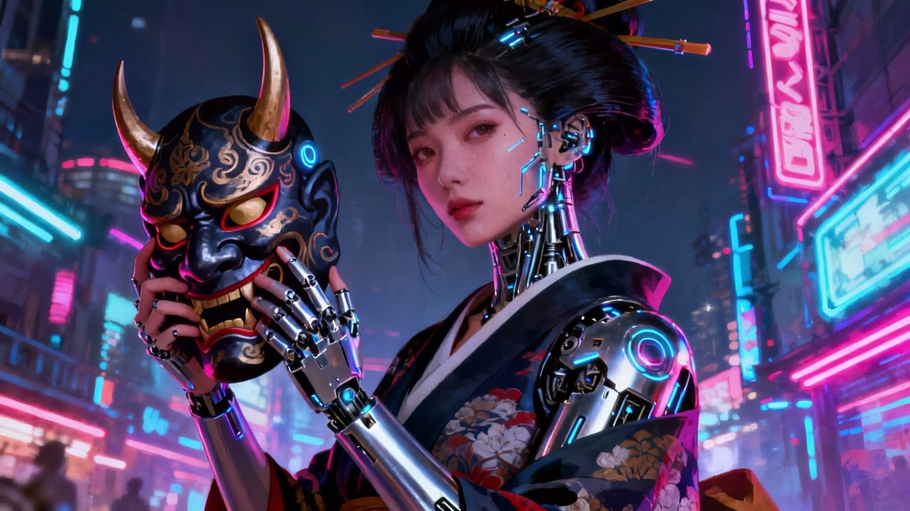 CYBERPUNK FOCUS MODE // Neon Techno for Deep Work & Night Coding