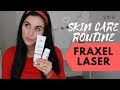 CURRENT SKINCARE ROUTINE|  Skin Journey, Acne Scars, Fraxel Laser Therapy &amp; more!