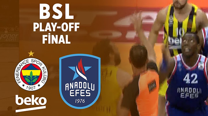 BSL Play-Off Final 3. Maç Özeti | Fenerbahçe Beko 57-74 Anadolu Efes