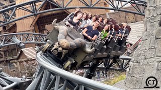 (4K) Taron  Phantasialand Roller Coaster OffRide 2022