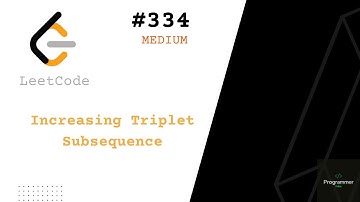 334. Increasing Triplet Subsequence
