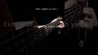 AKU ADA KARENA KAU ADA- RADJA, COVER GUITAR #akuadakarenakauada #radjaband #fingerstyle #short