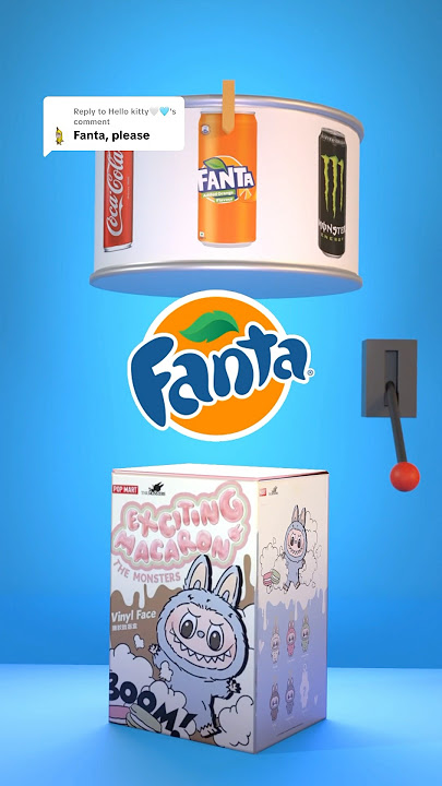 Who is next? Labubu colaboration with Fanta. #labubu #vfx #fanta #3danimation