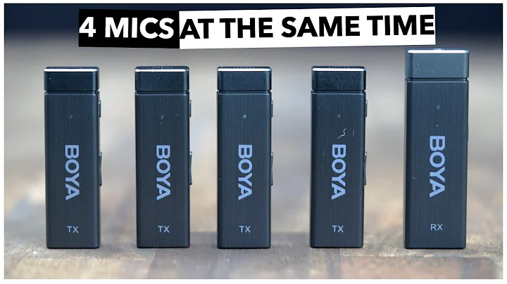 Record with FOUR Mics at ONCE 🎤 BOYA BY-W4 Review