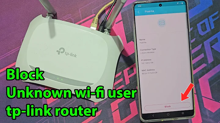 How to block devices connected to my wifi tp link