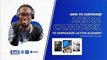 CUSTOMIZE MEDIA CAROUSEL IN ELEMENTOR