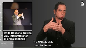 White House to provide ASL interpreters for all press briefings