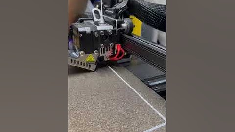 Video of ender 3 s1 pro error