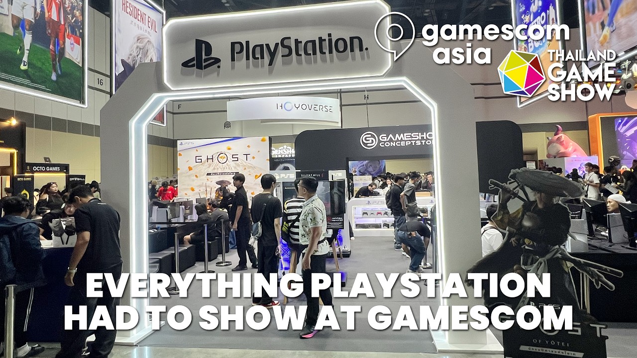 Gamescom Asia 2025 Thailand Game Show Highlights & Gamescom Asia Walkthrough