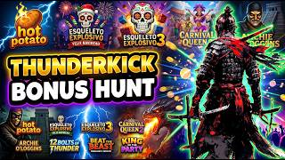SLOT OYUNLARI 👑 THUNDERKICK BONUS HUNT 👑 20 TL SATIN ALIMLAR NE ÖDEDİ ? #casino #slots
