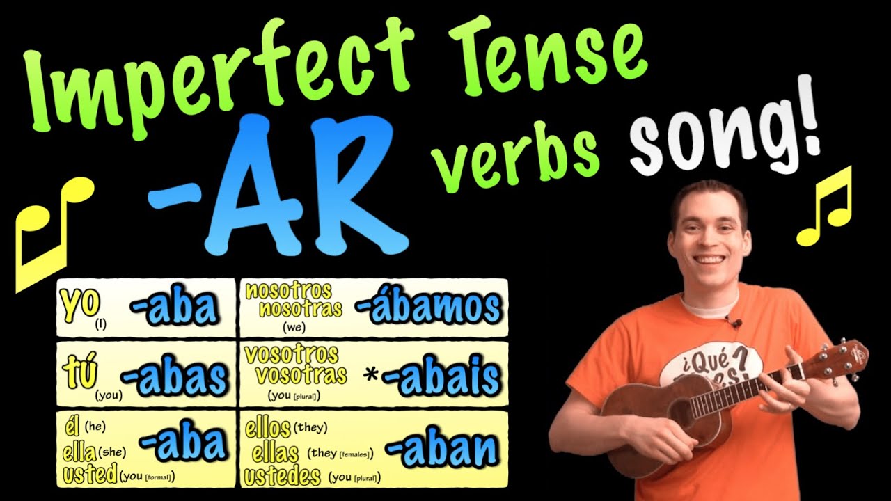 Regular AR Verbs In Imperfect Song YouTube