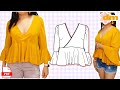 TUTORIAL: Blusa Briana COMPLETO!! Cómo hacer una Blusa paso a paso para principiantes!