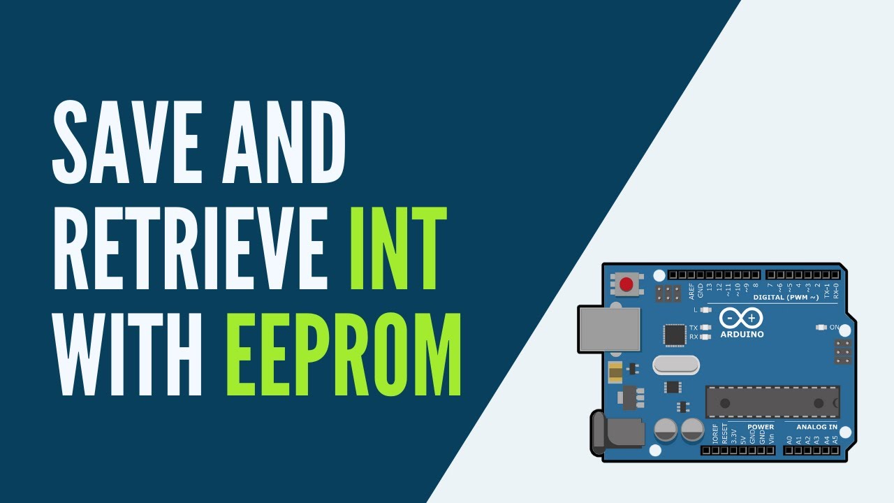 Arduino - How To Save An Int Into Eeprom