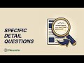 GRE Verbal: Specific Detail Questions Explained