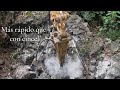 Rompimos piedra volcánica con rotomartillo hidráulico