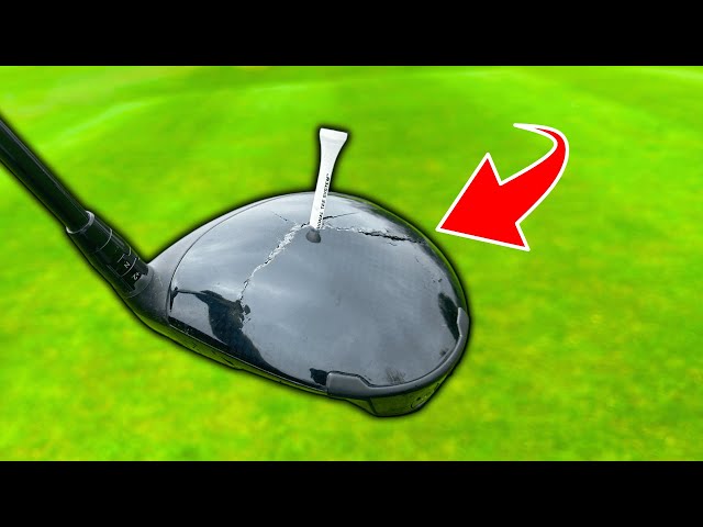 He DESTROYED His CALLAWAY PARADYM DRIVER!?