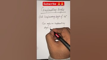 Complementary Angle of 37 degree #maths #math #youtubeshorts #trending #viral #shorts