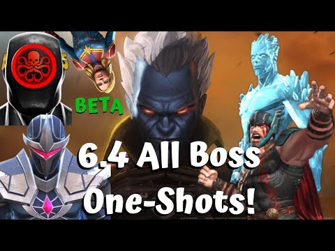 Act 6.4 Every Boss One-Shotted! Darkhawk Solo! Beta! – Marvel Contest of Champions