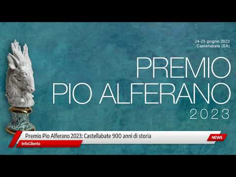 Tutto pronto per il premio Pio Alferano