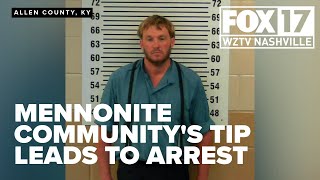 Mennonite community tips off police, leading to Kentucky man arrested on rape charge