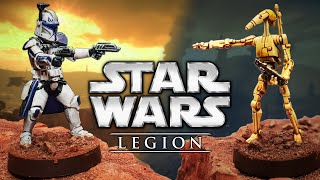 Star Wars Legion like you've NEVER seen it before! | The Battle of Geonosis