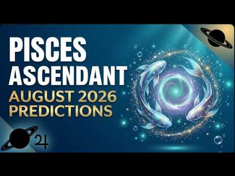Pisces ascendant August 2026 predictions