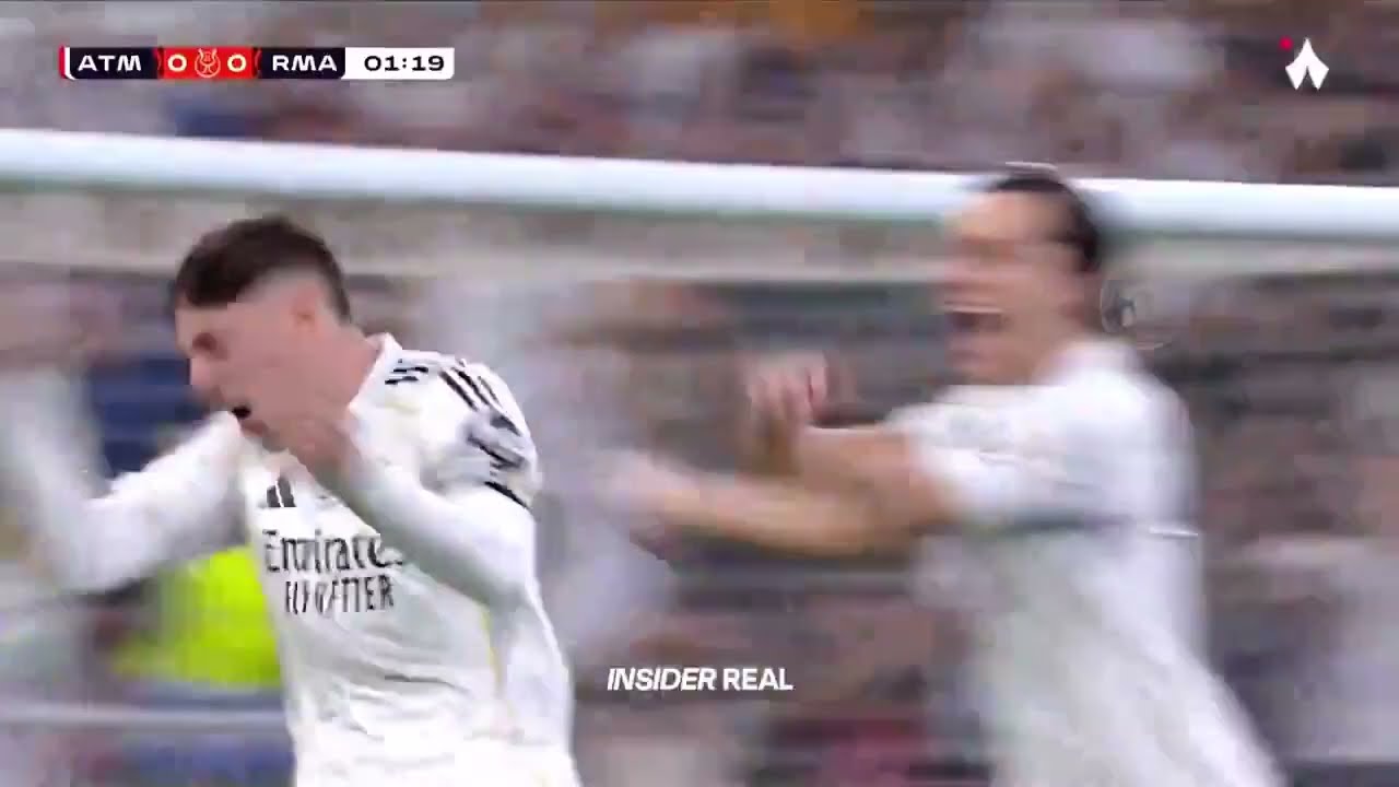 Fede Valverde GOAL VS Atlético Madrid Spanish Super Cup 2026