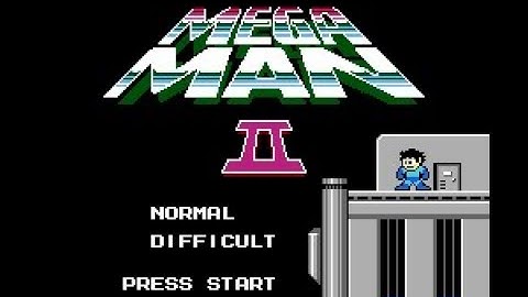 [Longplay] NES - Megaman 2 | Difficult Mode - No Damage (HD)