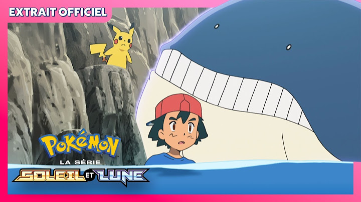 Wailmer est coincé ! | Pokémon, la série : Soleil et Lune | Extrait officiel