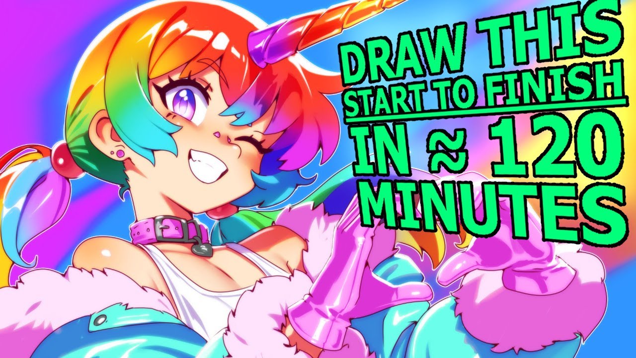 Full Realtime Illustration Process with Full Explanation in ≈2 hours (+Bonus Rambling)