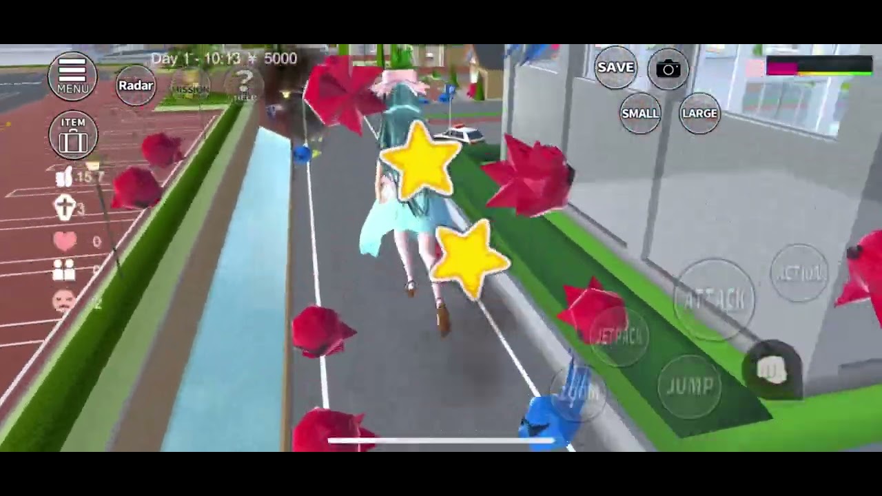 มนุษย์ต่างดาวบุกเมืองซากุระ ￼