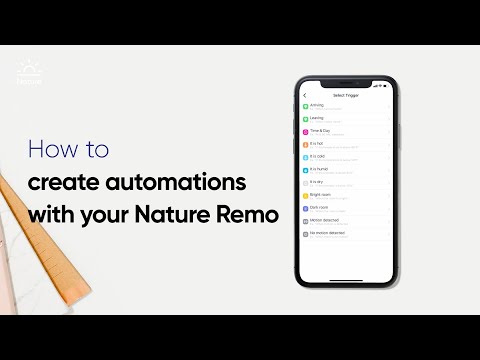 How to create automations with your Nature Remo