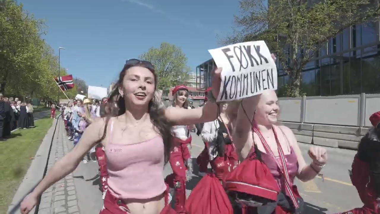 Russetoget i Kristiansund - 17. mai 2025