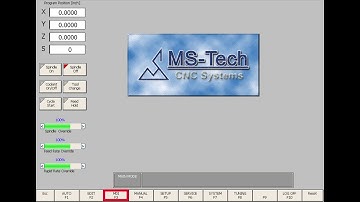 MS-Tech CNC Controls - Software Introduction