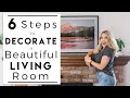 INTERIOR DESIGN | How to Decorate a Beautiful and Cozy Living Room | House to Home