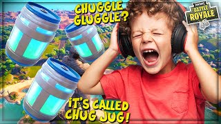 Stealing Chug Jug Unvaulted From Angry Noob On Fortnite Propepper Fortnite Trolling