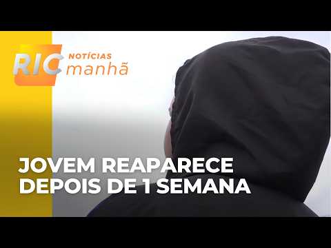 Jovem reaparece após 1 semana; ela diz que fugiu depois de brigar e ser ameaçada pelo namorado