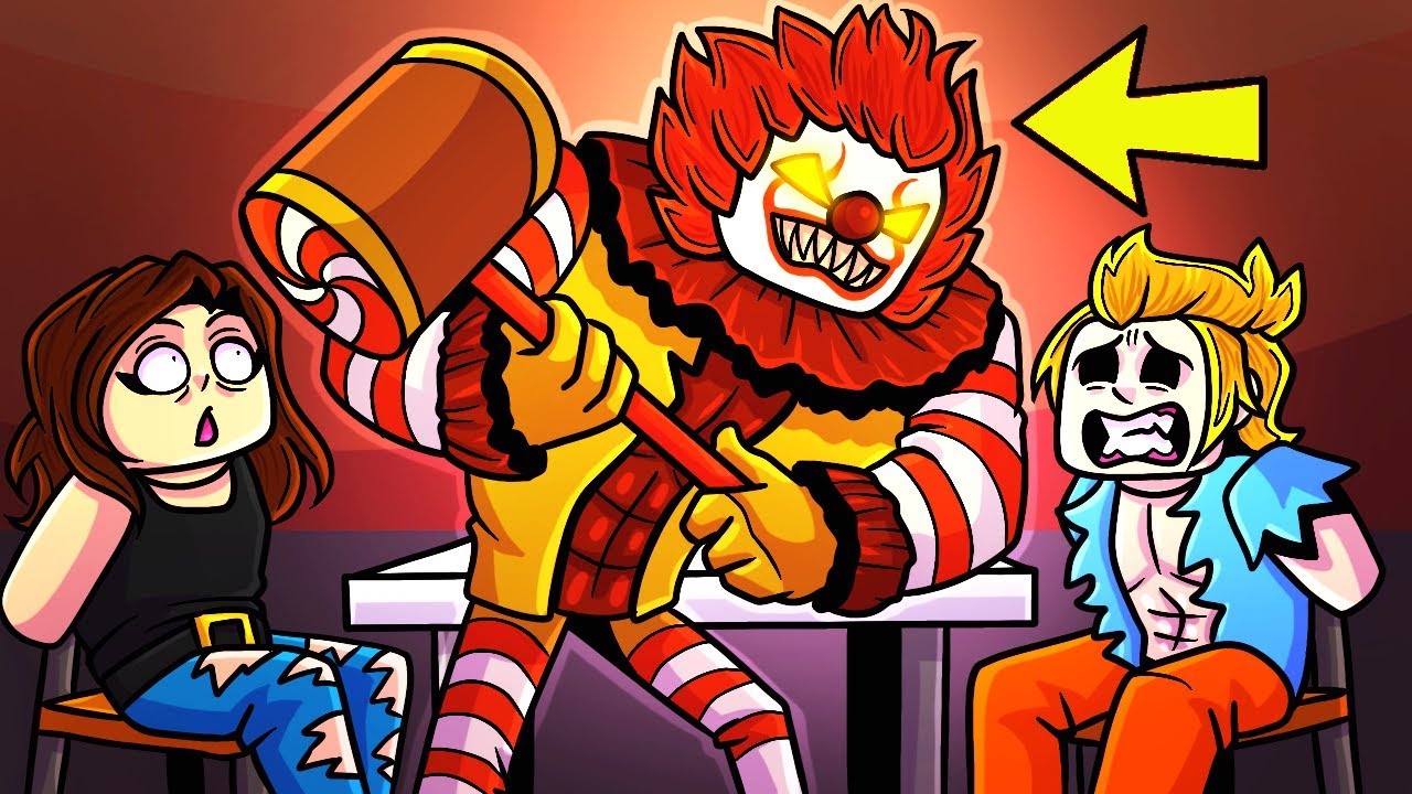 Ronald Mcdonald In Roblox Youtube - ronald mcdonald roblox horror game