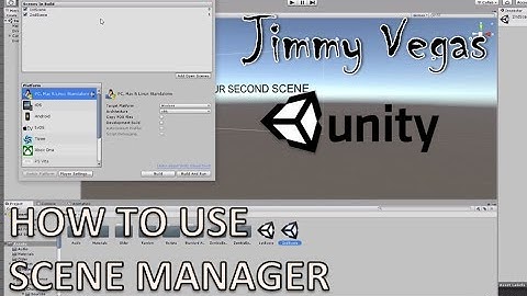 Mini Unity Tutorial - How To Use Scene Manager - Beginners Tutorial