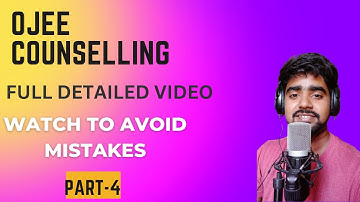 Part-4 | OJEE Counselling 2022 Complete Detailed video|  Mistakes in ojee form fillup |That Guy Arif