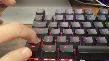 ADX MK0419 Mechanical Keyboard ASMR