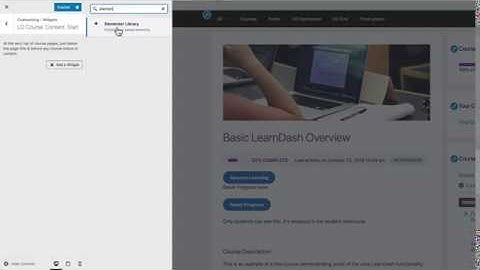 How to Add Elementor Templates to LearnDash Widget Areas