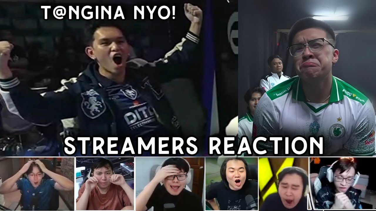 Streamers REACTION to TLPH beating FALCONS PH in PLAYOFFS...😱😱😱