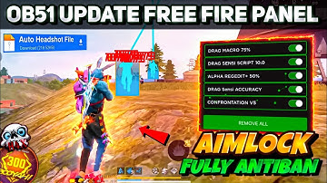 Panel For Mobile FF || Free Fire Hack New 🔥 FF Panel || free fire panel Ob51 😈 FF Max Meta Data File