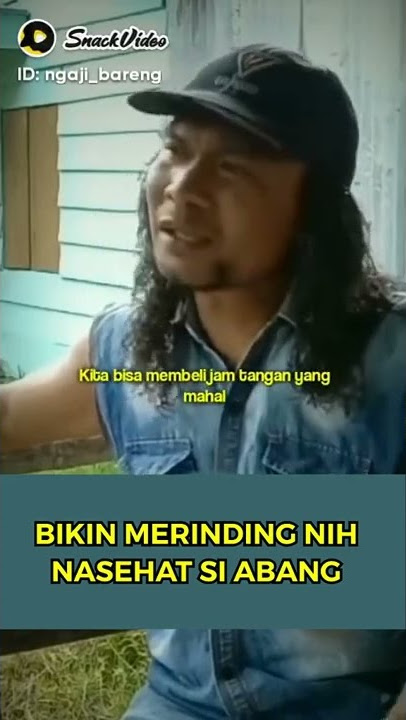 nasehat seorang preman
