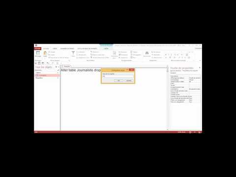 Comment supprimer un  champ en SQL